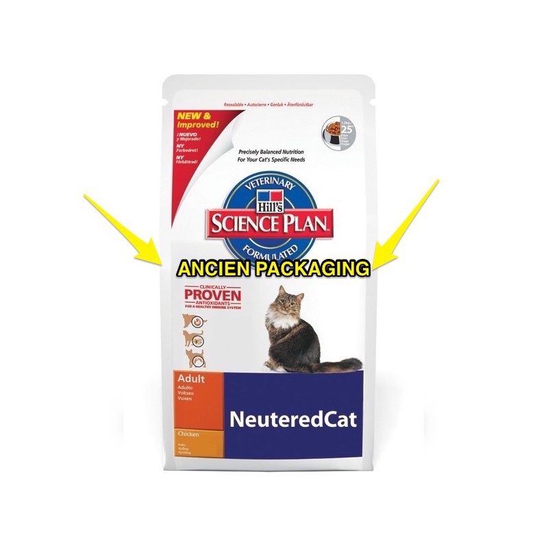 Hill S Vetessentials Feline Young Adult Neutered Cat Croquettes Pour Chat Sterilise Direct Vet