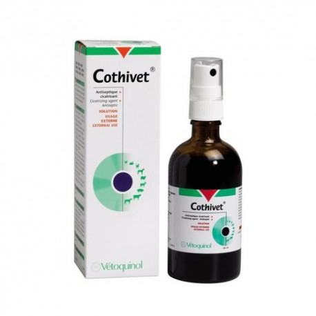 Cothivet Spray Cicatrisant Et Antiseptique Pour Chiens Et Chats Vetoquinol Direct Vet
