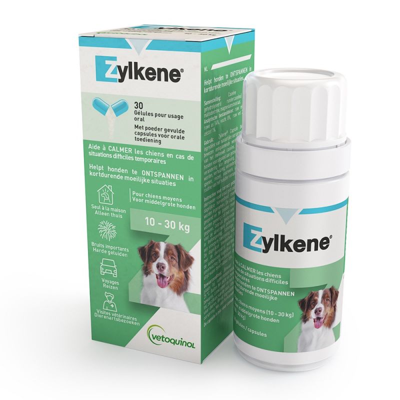 Zylkène 225 mg - Anti Stress Chien et Chat - 30 cpr - Produits Véto