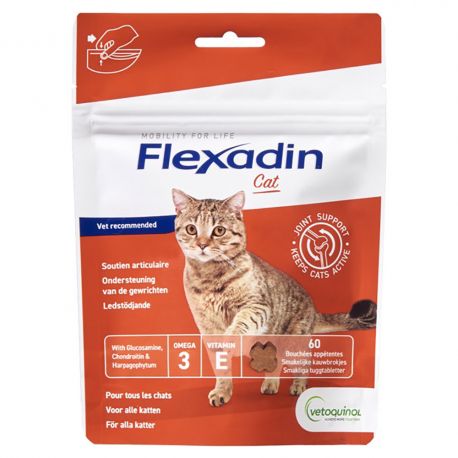 Flexadin Cat Chew - Compléments pour les articulations des chats