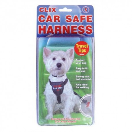 Sécurité canine en voiture : le harnais adapté.