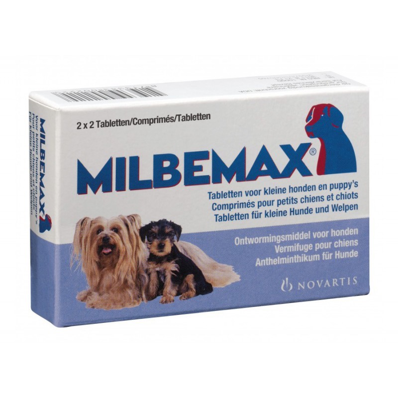 Milbemax Chew - Vermifuge chiens plus de 5 kilos (2 comprimés) - Véto Malin